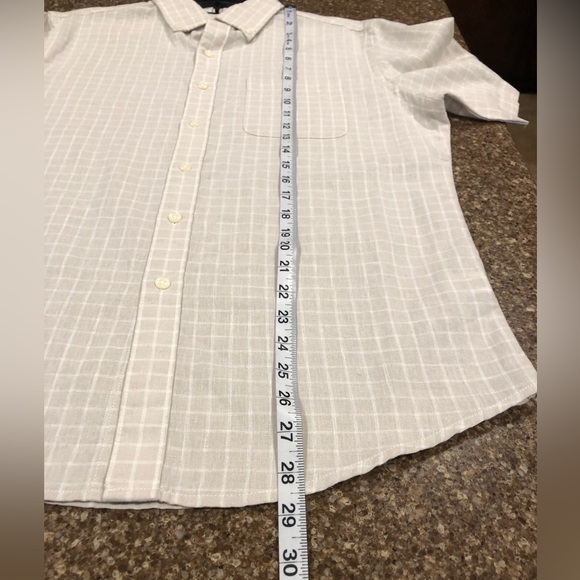 Croft & Barrow Men’s Short Sleeve Shirt Size Small - Picture 5 of 8
